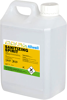 Slider Sanitizing Spirit 5L